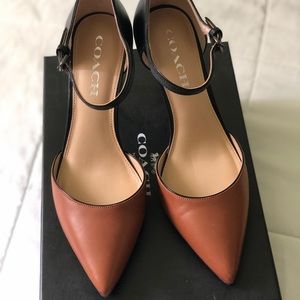 COACH Seline Mat Calf Heel